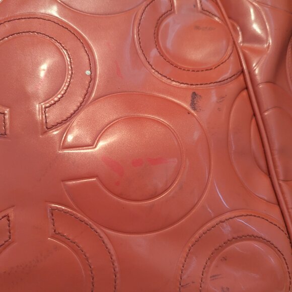 COACH PATENT LEATHER DIAPER BABY BAG MULTIFUNCTION TOTE 16977 - Picture 10 of 13